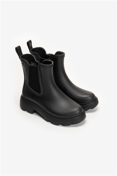 Tommy Hilfiger Flag Ankle Rainboot Warm Lining Kadın Bot