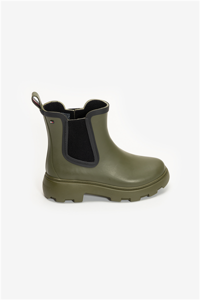 Tommy Hilfiger Flag Ankle Rainboot Warm Lining Kadın Bot