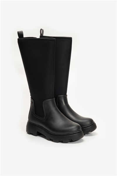 Tommy Hilfiger Flag Long Rainboot Warm Lining Kadın Bot
