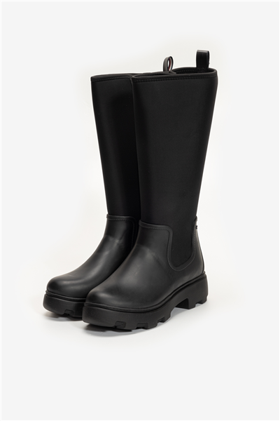 Tommy Hilfiger Flag Long Rainboot Warm Lining Kadın Bot