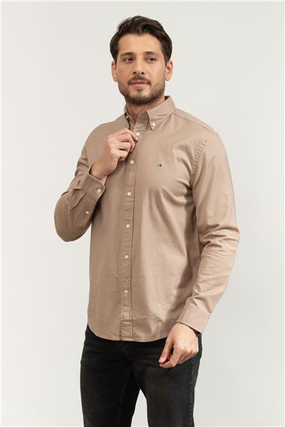 Tommy Hilfiger Flex Flannel Solid Rf Erkek Gömlek