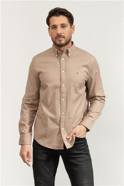 Tommy Hilfiger Flex Flannel Solid Rf Erkek Gömlek