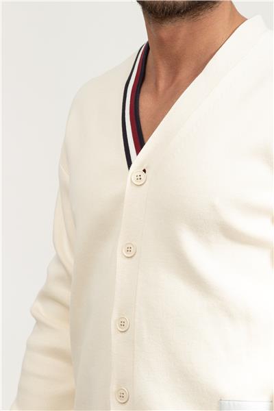 Tommy Hilfiger Global Stripe Erkek Hırka