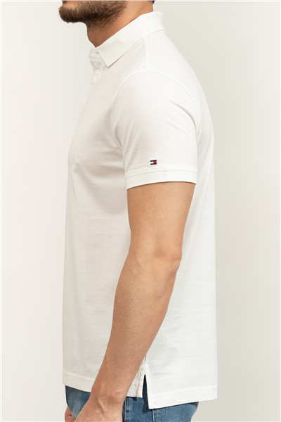 Tommy Hilfiger Hidden Placket Detail Reg Polo Erkek Polo Yaka T-Shirt