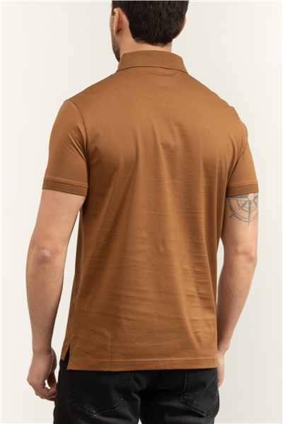 Tommy Hilfiger Hidden Placket Detail Reg Polo Erkek Polo Yaka T-Shirt