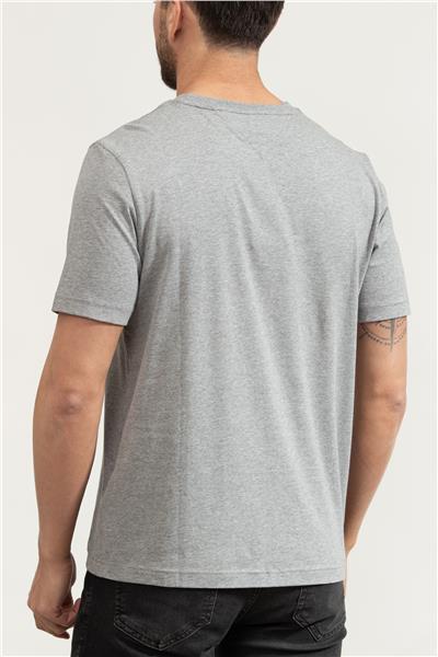 Tommy Hilfiger Hilfiger Chest Insert Tee Erkek Bisiklet Yaka T-Shirt