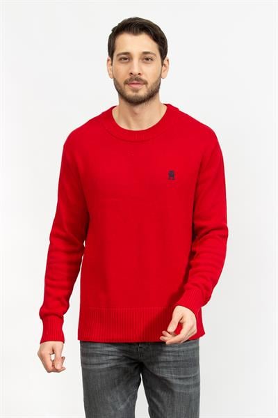Tommy Hilfiger Imd Midweight Cotton Erkek Triko