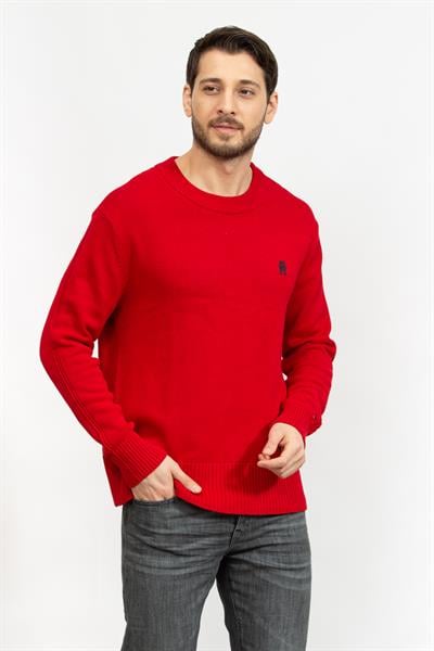 Tommy Hilfiger Imd Midweight Cotton Erkek Triko