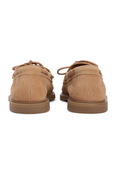 Tommy Hilfiger Light Suede Boat Sho Kadın Loafer