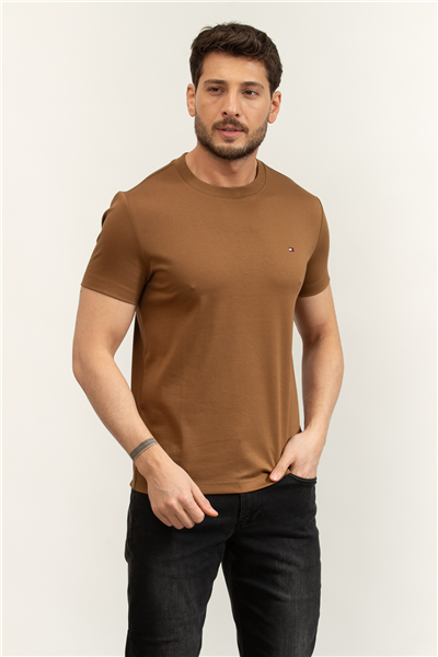 Tommy Hilfiger Luxury Interlock Tee Erkek Bisiklet Yaka T-Shirt