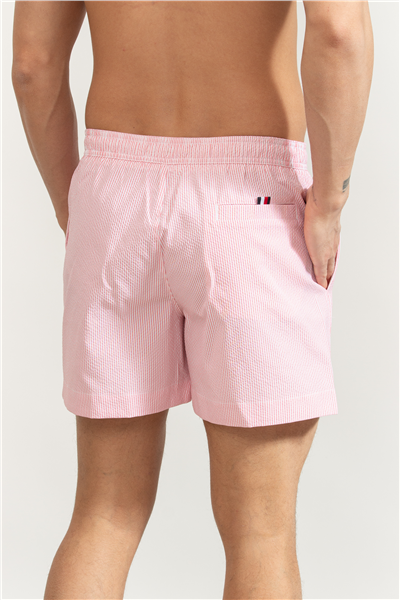 Tommy Hilfiger Medium Drawstring Stripe Erkek Şort Mayo