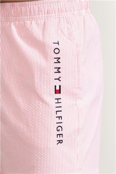 Tommy Hilfiger Medium Drawstring Stripe Erkek Şort Mayo