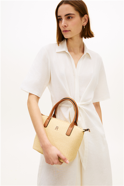 Tommy Hilfiger Popette Mini Tote Ra Kadın Mini Omuz Çantası