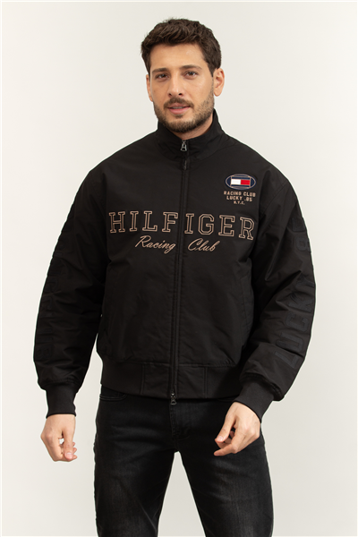 Tommy Hilfiger Racing Jacket Erkek Bomber Mont
