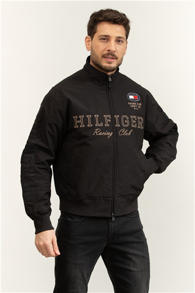 Tommy Hilfiger Racing Jacket Erkek Bomber Mont