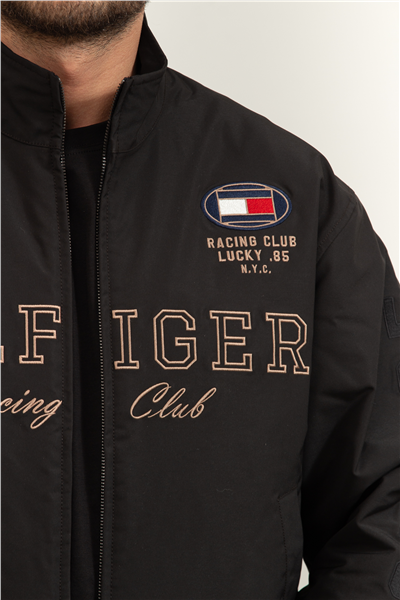 Tommy Hilfiger Racing Jacket Erkek Bomber Mont