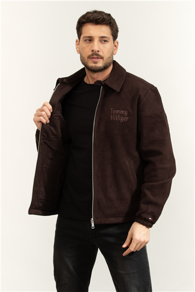 Tommy Hilfiger Reversible Terry Ivy Jacket Erkek Mont