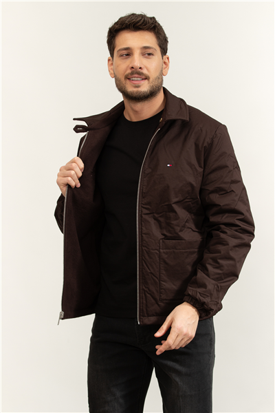 Tommy Hilfiger Reversible Terry Ivy Jacket Erkek Mont