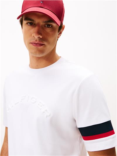 Tommy Hilfiger Rwb Insert Tee Erkek Bisiklet Yaka T-Shirt