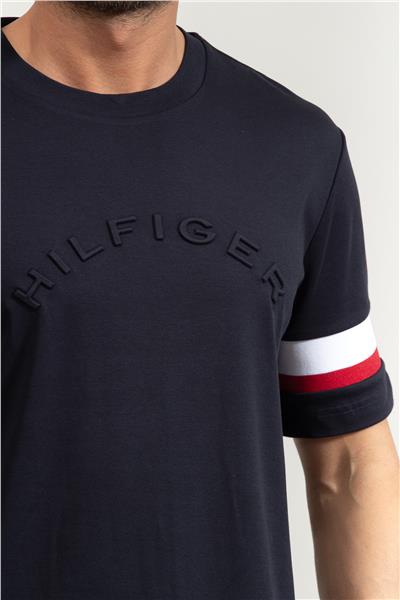 Tommy Hilfiger Rwb Insert Tee Erkek Bisiklet Yaka T-Shirt