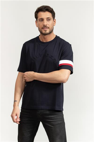 Tommy Hilfiger Rwb Insert Tee Erkek Bisiklet Yaka T-Shirt
