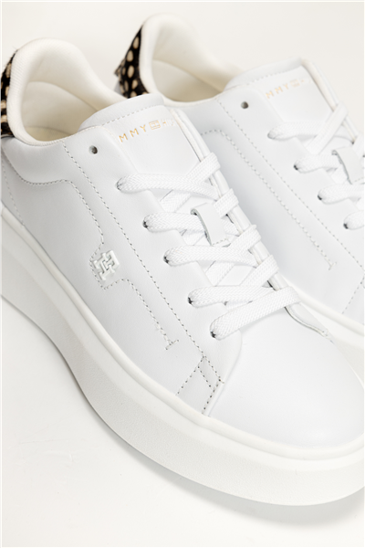 Tommy Hilfiger Shiny Leather Platform Kadın Sneaker