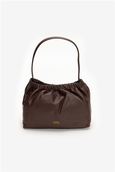 Tommy Hilfiger Soft Leather Shoulder Bag Kadın Omuz Çantası