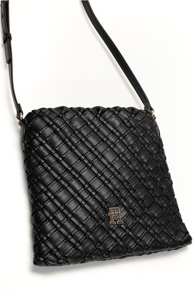 Tommy Hilfiger TH Braided Crossover Kadın Mini Omuz Çantası