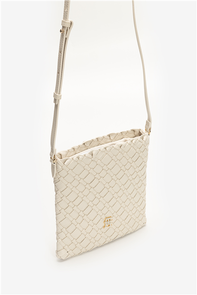 Tommy Hilfiger TH Braided Crossover Kadın Mini Omuz Çantası