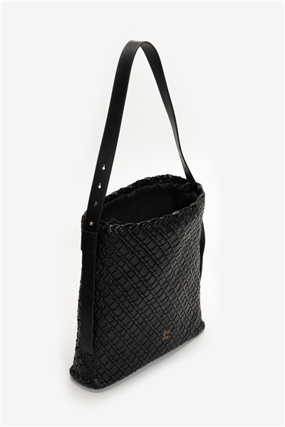 Tommy Hilfiger TH Braided Maxi Hobo Kadın Mini Omuz Çantası