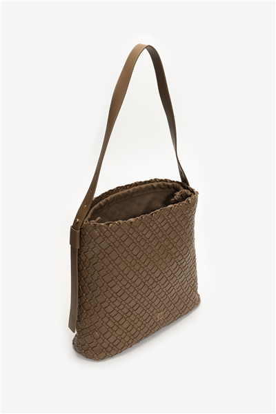 Tommy Hilfiger TH Braided Maxi Hobo Kadın Mini Omuz Çantası