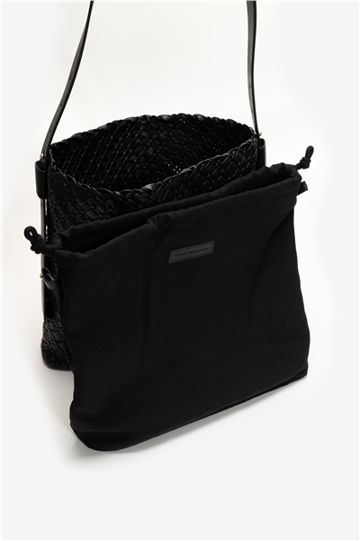 Tommy Hilfiger TH Braided Maxi Hobo Kadın Mini Omuz Çantası