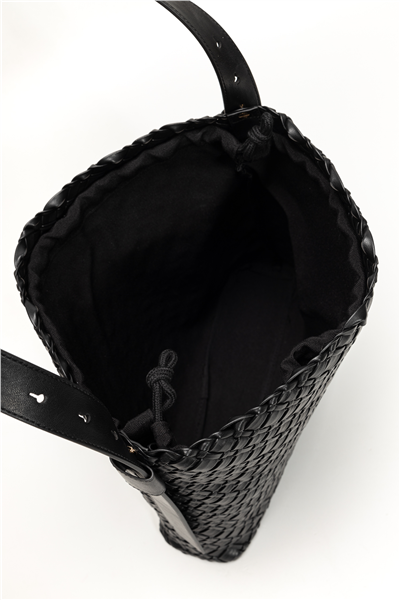 Tommy Hilfiger TH Braided Maxi Hobo Kadın Mini Omuz Çantası