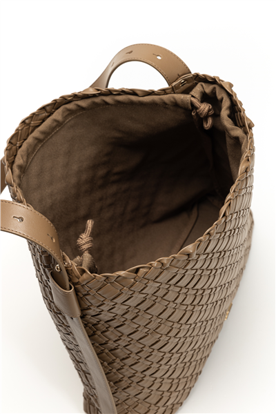 Tommy Hilfiger TH Braided Maxi Hobo Kadın Mini Omuz Çantası