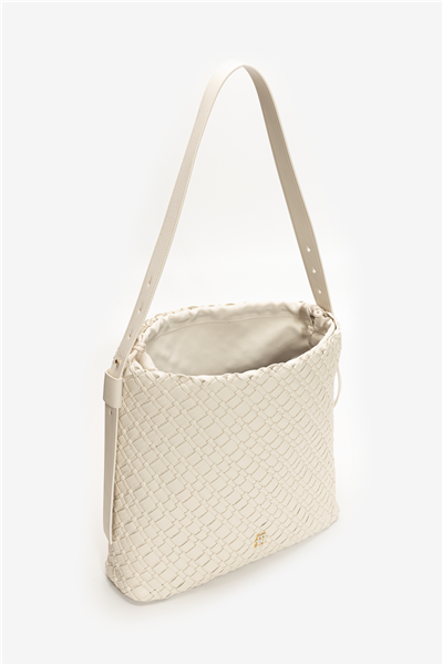 Tommy Hilfiger TH Braided Maxi Hobo Kadın Mini Omuz Çantası
