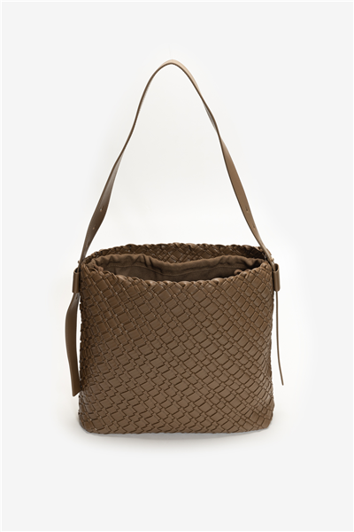 Tommy Hilfiger TH Braided Maxi Hobo Kadın Mini Omuz Çantası