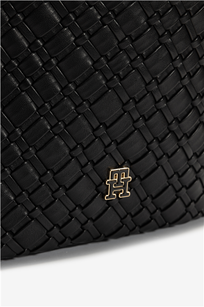 Tommy Hilfiger TH Braided Shoulder Bag Kadın Mini Omuz Çantası