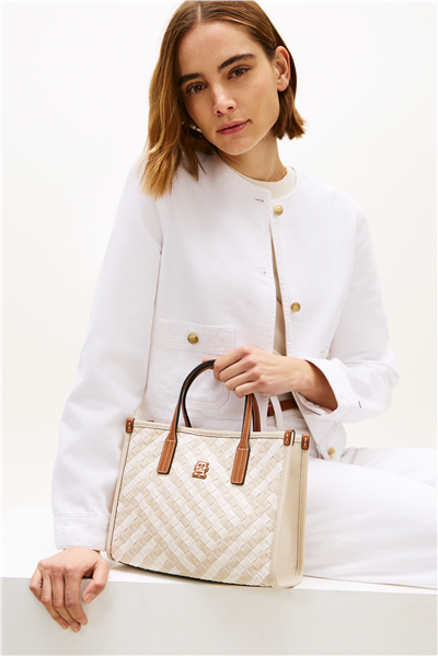 Tommy Hilfiger Th City Mini Tote Kadın Mini Omuz Çantası