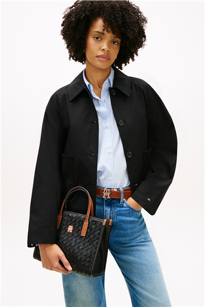 Tommy Hilfiger Th City Mini Tote Kadın Mini Omuz Çantası