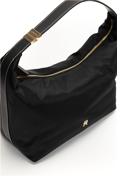 Tommy Hilfiger TH Go Hobo Nylon Kadın Omuz Çantası