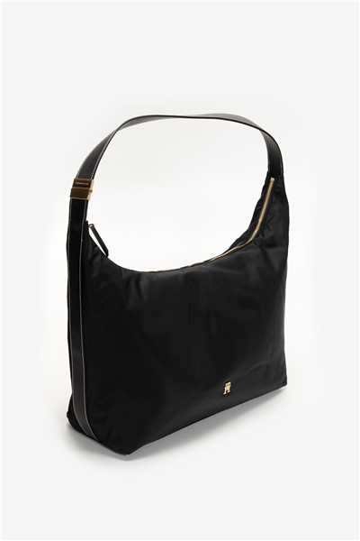 Tommy Hilfiger TH Go Large Hobo Nylon Kadın Omuz Çantası