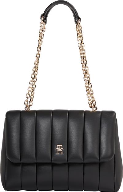 Tommy Hilfiger Th Grace Kadın Mini Omuz Çantası Siyah