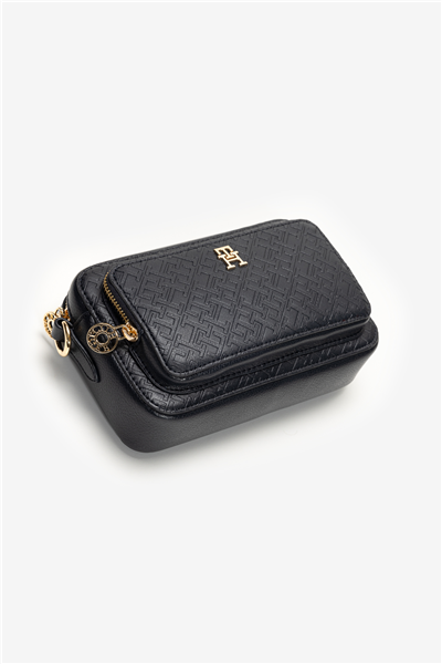 Tommy Hilfiger TH Icon Camera Bag Mono Kadın Mini Omuz Çantası