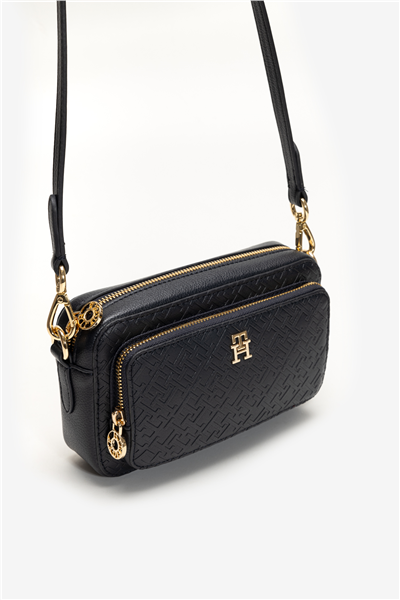 Tommy Hilfiger TH Icon Camera Bag Mono Kadın Mini Omuz Çantası