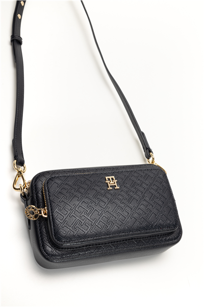 Tommy Hilfiger TH Icon Camera Bag Mono Kadın Mini Omuz Çantası