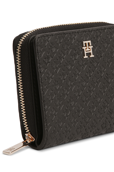 Tommy Hilfiger Th Icon Med Za W/Fla Kadın Cüzdan