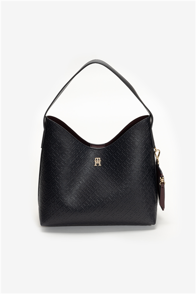 Tommy Hilfiger TH Icon Shoulder Bag Mono Kadın Mini Omuz Çantası