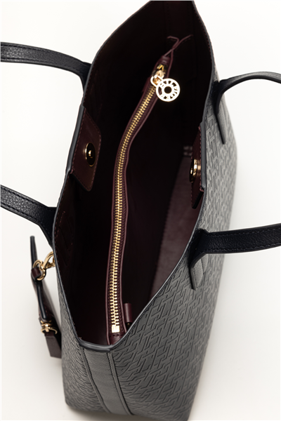 Tommy Hilfiger TH Icon Tote Mono Kadın Mini Omuz Çantası