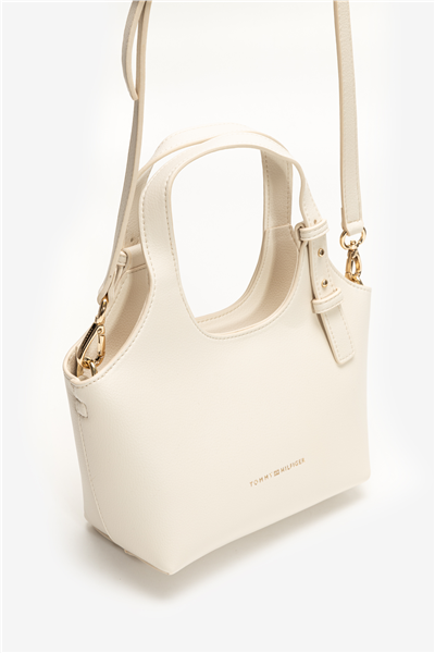 Tommy Hilfiger TH Logo Tote Kadın Mini Omuz Çantası