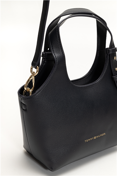 Tommy Hilfiger TH Logo Tote Kadın Mini Omuz Çantası